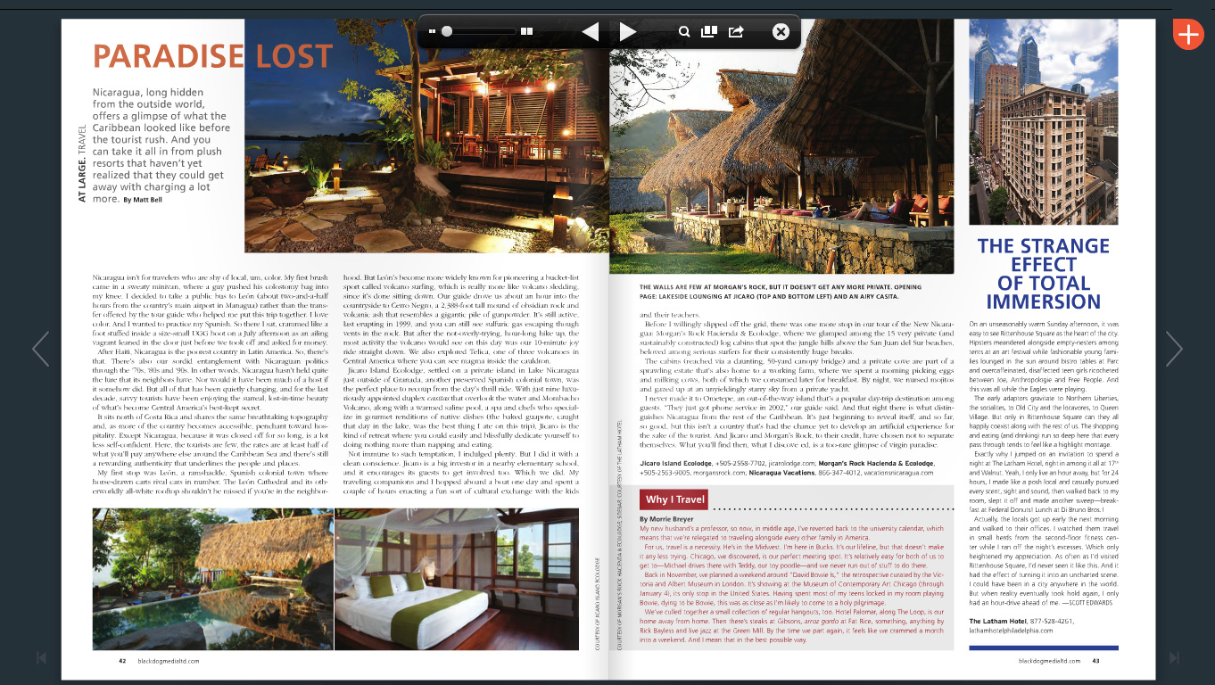Paradise Lost by Matt Bel, published at Bucks Life Magazine, Issue 36 (p.42-43), Dec 2014 - Jan 2015 