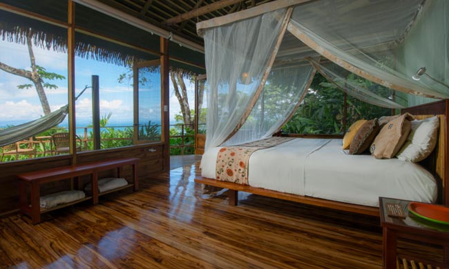 Costa Rica Luxury Eco Resorts Lapa, King Bed Costa Rica