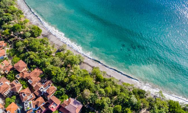 Aerial view of Las Catalinas