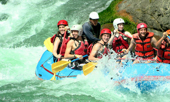 Whitewater Rafting in the Central Pacific
